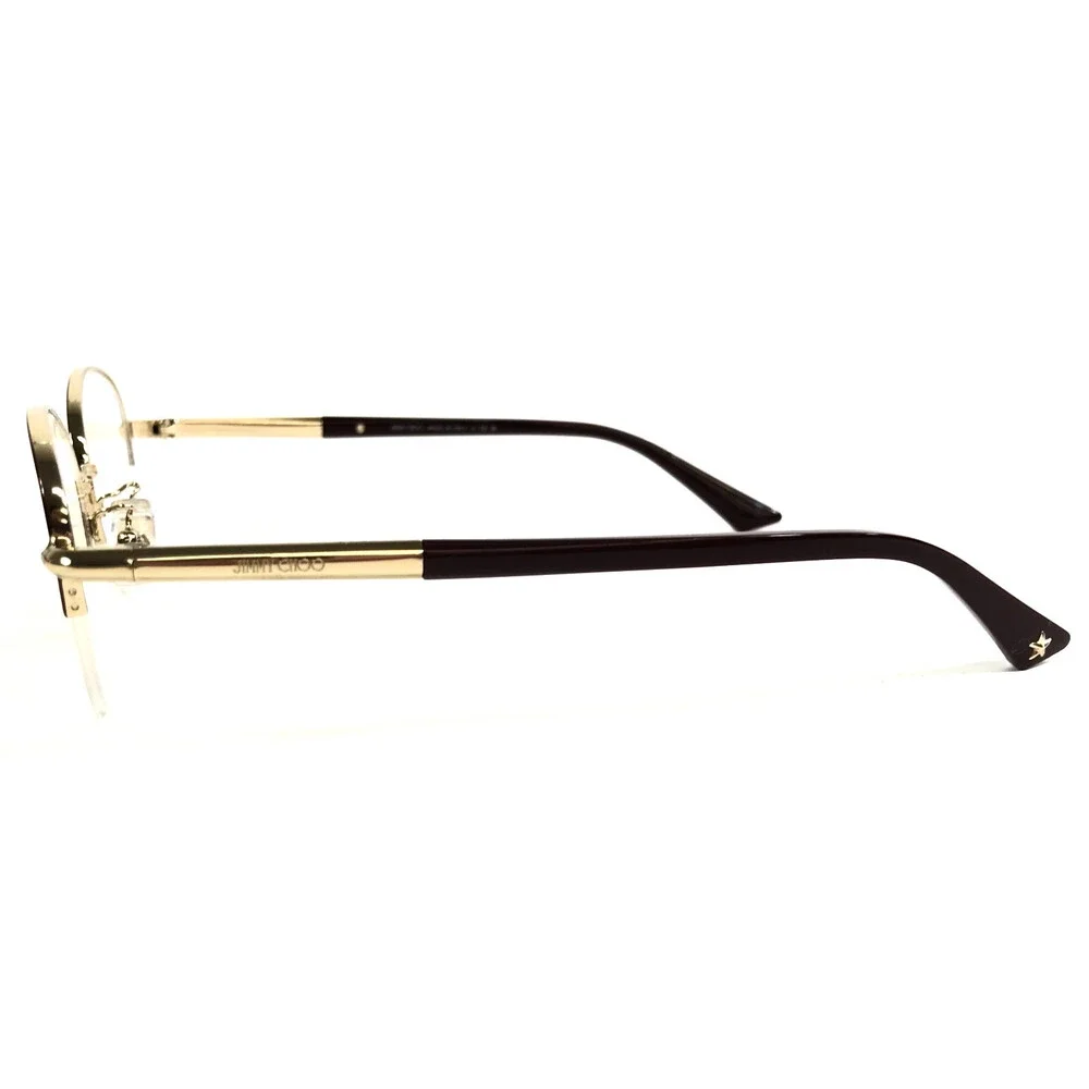 Jimmy Choo Eyeglasses Frames JC2014D 3025 Red Gold Round Asian Fit 51-17-140